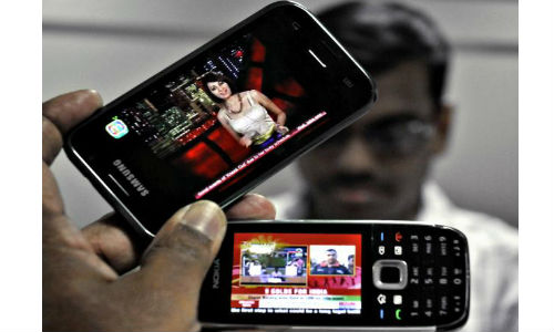 Mobile Phones ruling entertainment sector in India