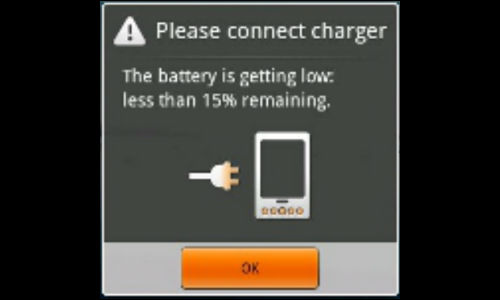 Smartphone users unhappy with battery life