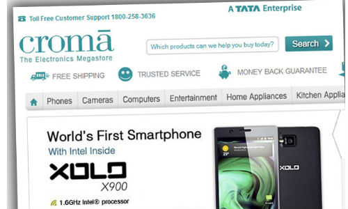Croma's online portal to help you buy