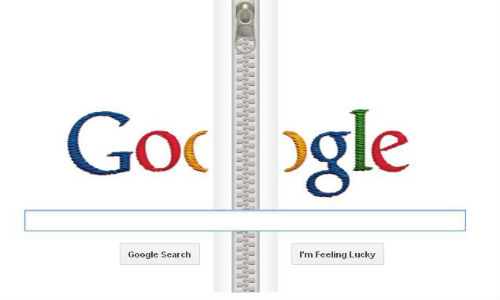 Google doodles Gideon Sundback's birthday