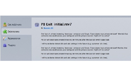How to close private browsing sessions on Firefox?