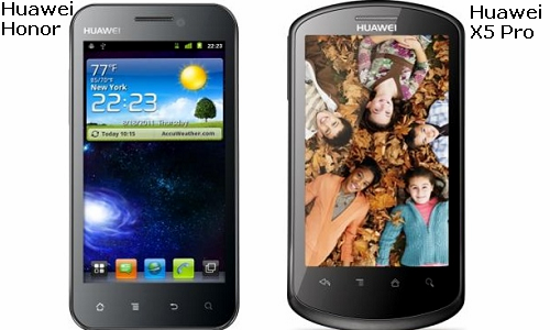 Comparison of Huawei Honor and Huawei X5 Pro smartphones