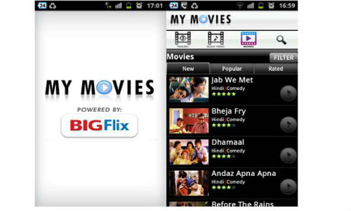 Watch HD Movies on Micromax Funbook through Bigflix Android App