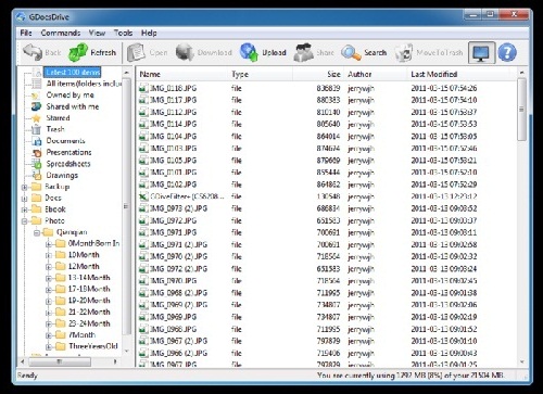 How to manage Google doc files with GDocsDrive?