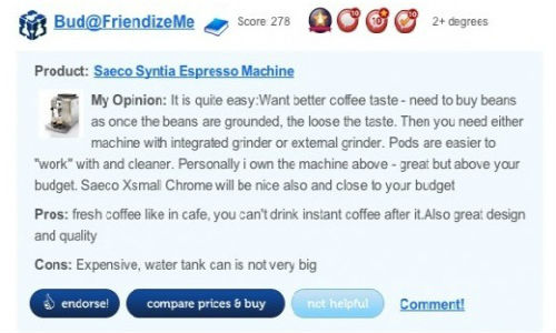 How you can have better buying advice via Facebook?