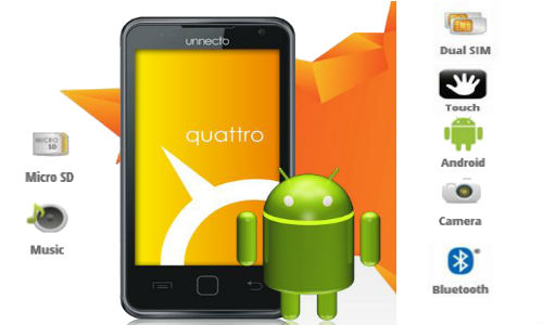Unnecto Quattro, a Dual SIM Italian wonder phone