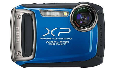 Wireless FinePix FP170, a waterproof digital camera from Fujifilm