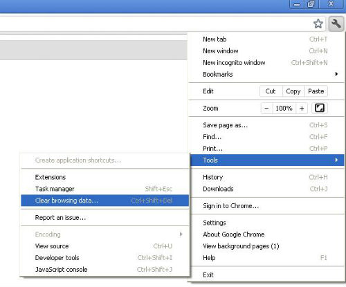 How to delete browsing history?