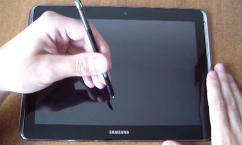Samsung Galaxy Note 10.1 Android tablet captured [Video]