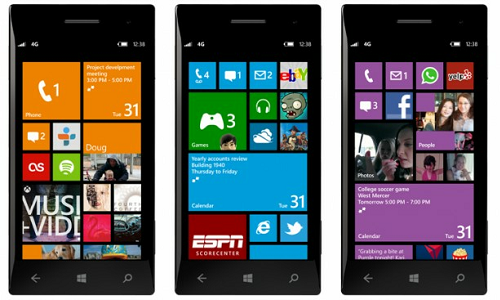 HTC Zenith, Accord and Rio new Windows phones