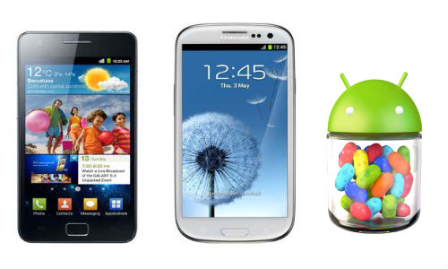 Samsung Galaxy S2 and S3 to get Android Jellybean update