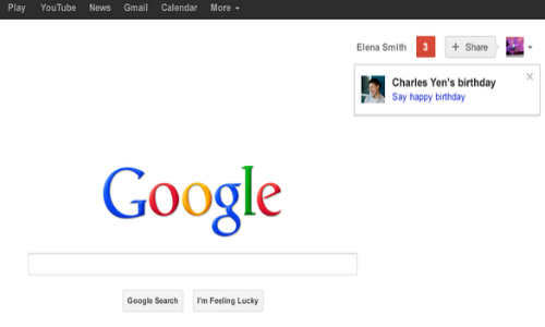 Google+ Follows Facebook: Rolls Out Birthday Reminders