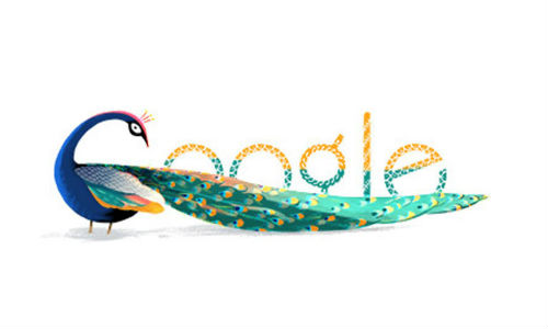 Google celebrates India Independence Day with National Bird Doodle