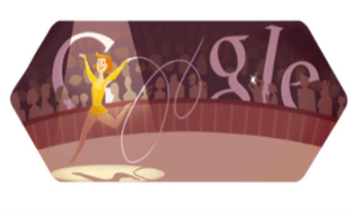 Google Doodle celebrates London 2012 Rhythmic Gymnastics [Video]
