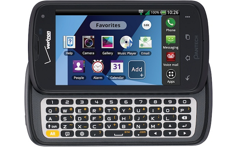 Pantech Marauder coming to Verizon on August 2