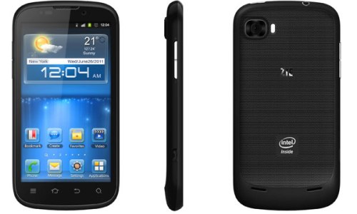 ZTE Grand X IN Launched to Sizzle the Smartphone Market with Intel Atom Z2460 CPU
