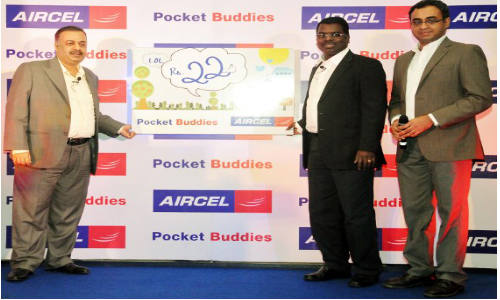 Aircel launches Pocket Buddies pack With Unlimited SMS & Data Plan @ Rs 22