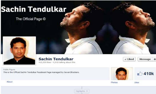 Facebook: Sachin Tendulkar Joins The Social Network Family