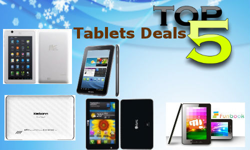 Weekend Guide: Top 5 Hottest Online Tablet Deals This Week
