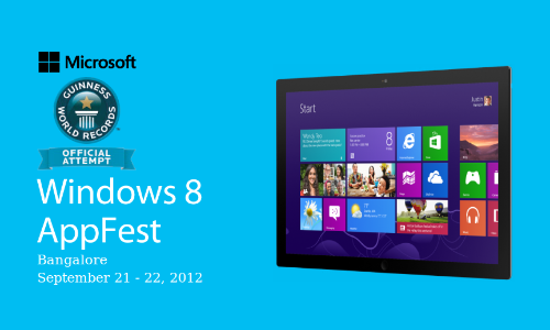Microsoft Windows 8 AppFest: 2500 Developers Create Guinness World Record, Coding Non-stop for 18 hours