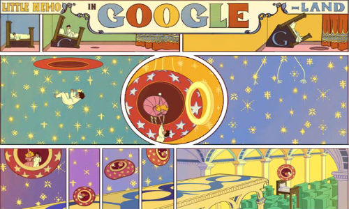 Google Doodle Celebrates 107th Anniversary of Winsor McCay's Little Nemo in Slumberland: Top 5 Animated Google Doodles So Far?