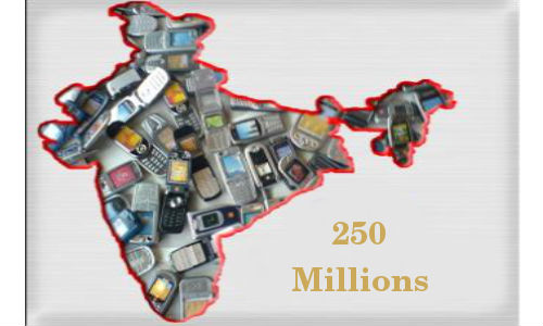 India Mobile Phones Sales to Cross 250 million by 2013, Gartner