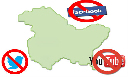 Mobile Access to Facebook, YouTube and Twitter Blocked In Kashmir Mobile Access to Facebook, YouTube and Twitter Blocked In Kashmir