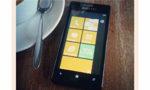 Alcatel One Touch Windows Phone 7.8 Handset gets Leaked Online