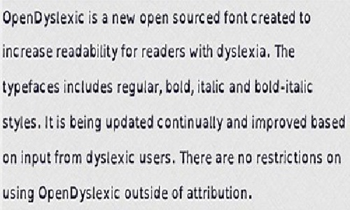 New Gravity Font makes Reading Easier for Dyslexic People