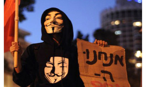 Anonymous Hacks Hundreds of Israeli Sites, Unleashes Lethal Digital Attack in Response to Gaza Bombing