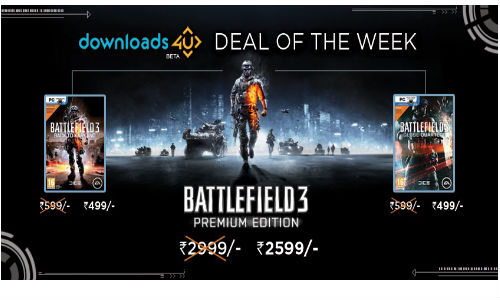 Battlefield 3 Premium Edition Now Available at Game4u for Rs 2,599