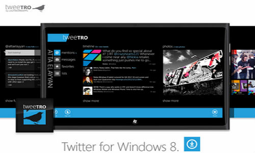 Twitter Trouble: New API Rule Flaps Down Windows 8 'Metro-Style' Tweetro App