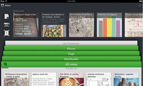 Evernote 5.0 for iOS Announced With Improved UI and New Features