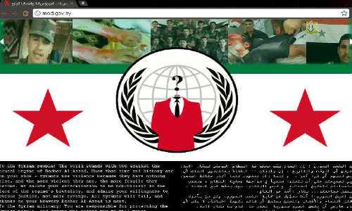 Anonymous Hacks Syria Government: Declares Digital War Against Internet Blackout Conflict