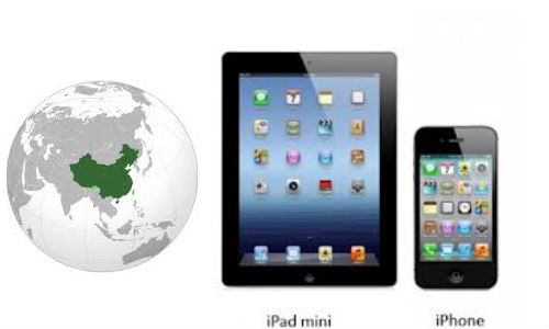 iPad mini and iPhone 5 Arrive in China in December