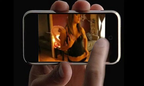 Watching porn