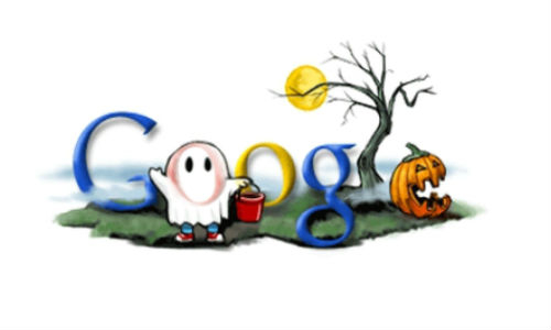 Halloween Doodle 2003
