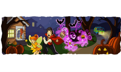 Halloween Doodle 2010-1