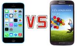 Apple iPhone 5C Outshines Samsung Galaxy S4's Sales... Apple iPhone 5C Outshines Samsung Galaxy S4's Sales in India: Specs Compared