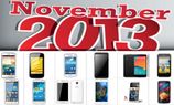 Top 30 Mobile Phones Launched in India This November (2013)