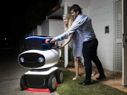 Domino's To Delivery Hot Pizza Right To Your Door... Domino's To Delivery Hot Pizza Right To Your Door Using Delivery Robot!