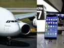 Samsung Galaxy Note 7 banned on Indian Airlines Samsung Galaxy Note 7 banned on Indian Airlines