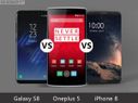 iPhone 8 vs Galaxy S8 vs OnePlus 5: Comparing the... iPhone 8 vs Galaxy S8 vs OnePlus 5: Comparing the upcoming class of 2017 flagships