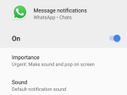 WhatsApp beta 2.18.18 gets notification channels and... WhatsApp beta 2.18.18 gets notification channels and voice to video call switch