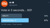 Xiaomi deletes Twitter poll as users prefer Android One... Xiaomi deletes Twitter poll as users prefer Android One to MIUI 9