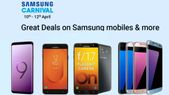 Samsung Carnival Sale on Flipkart: Offers on Galaxy S9 Plus, J7 Prime 2, on5, on MAX and more