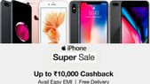 Paytm Apple iPhone Super sale: Get upto Rs 10,000 cashback, Easy EMI and free delivery on iPhones