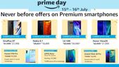 Amazon Prime Day Offers On Premium Smartphones - Nokia 8.1, Samsung Galaxy S10, OnePlus 6T and more 