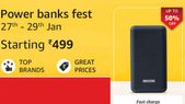 Looking For Fast Charging Power Banks? Get Up To 50% Off... Looking For Fast Charging Power Banks? Get Up To 50% Off On Amazon