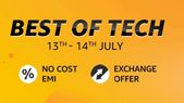 Amazon Best Of Tech 13th To 14th July: Discounts, EMI... Amazon Best Of Tech 13th To 14th July: Discounts, EMI & Exchange Offers On Gadgets
